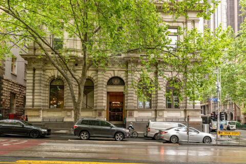 Roma Studio Apartment In Collins Street Melbourne Exterior foto